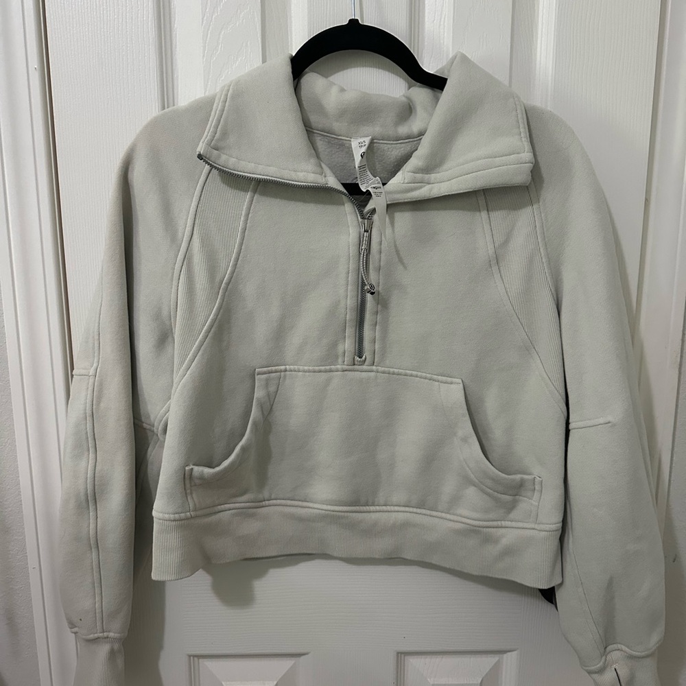Lululemon Scuba oversized funnel-neck half zip